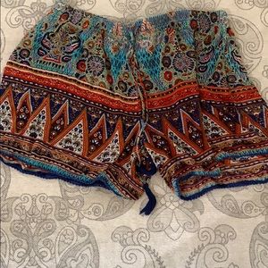 Boho Patterned Shorts